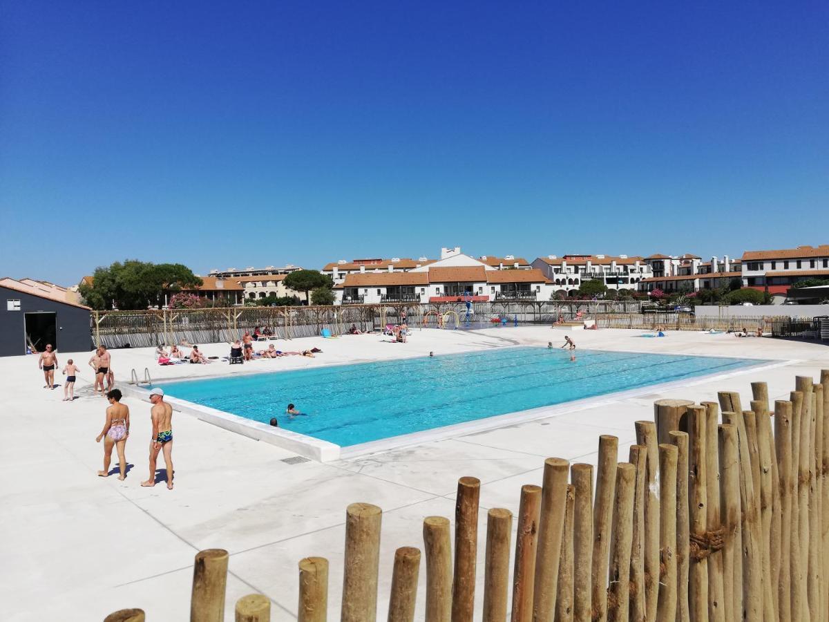 Appartement Cosy Sur La Presqu'Ile De Cap Coudalere Avec Piscine Ouverte Et Chauffee Le Barcarès Eksteriør bilde