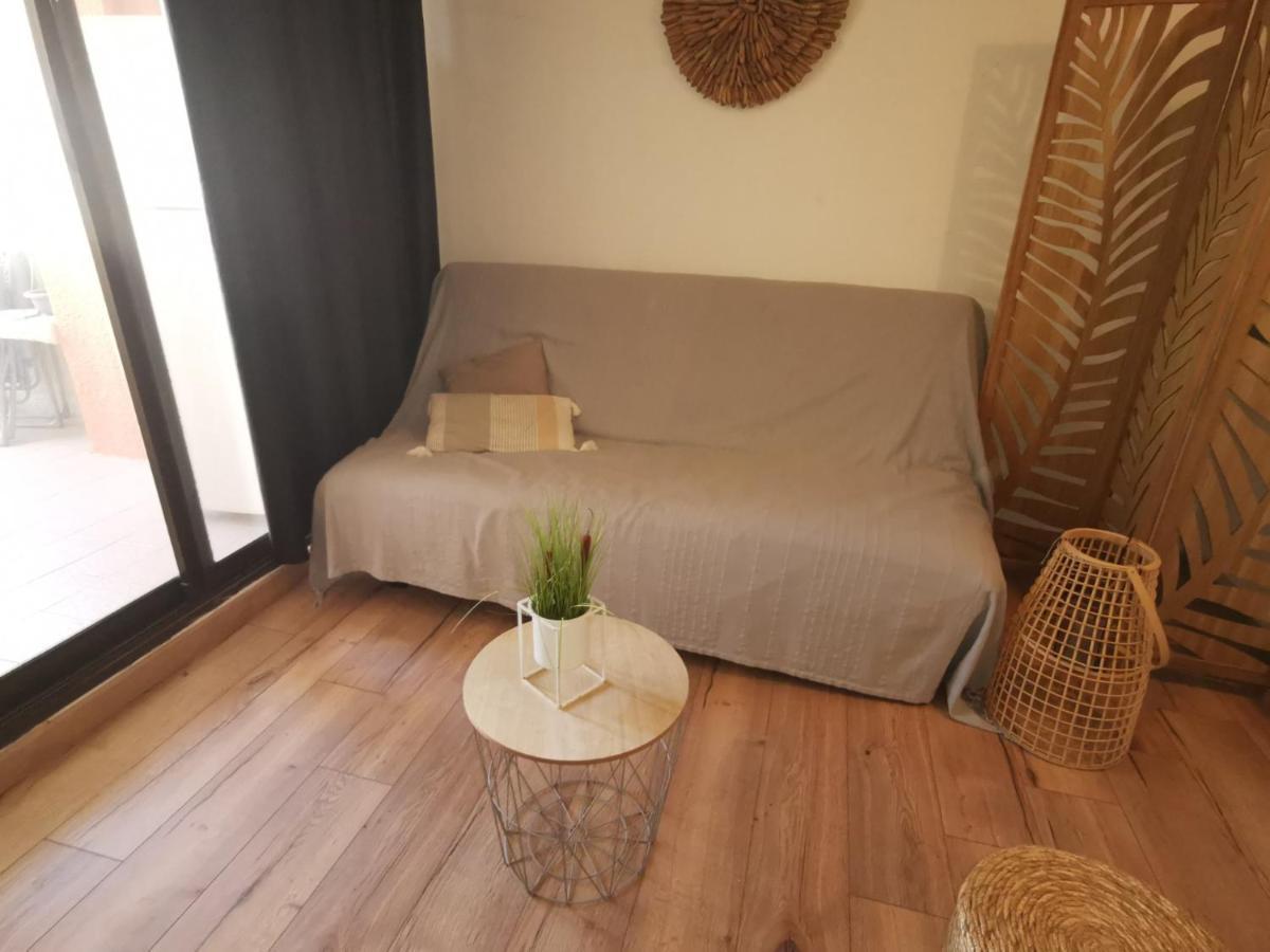 Appartement Cosy Sur La Presqu'Ile De Cap Coudalere Avec Piscine Ouverte Et Chauffee Le Barcarès Eksteriør bilde