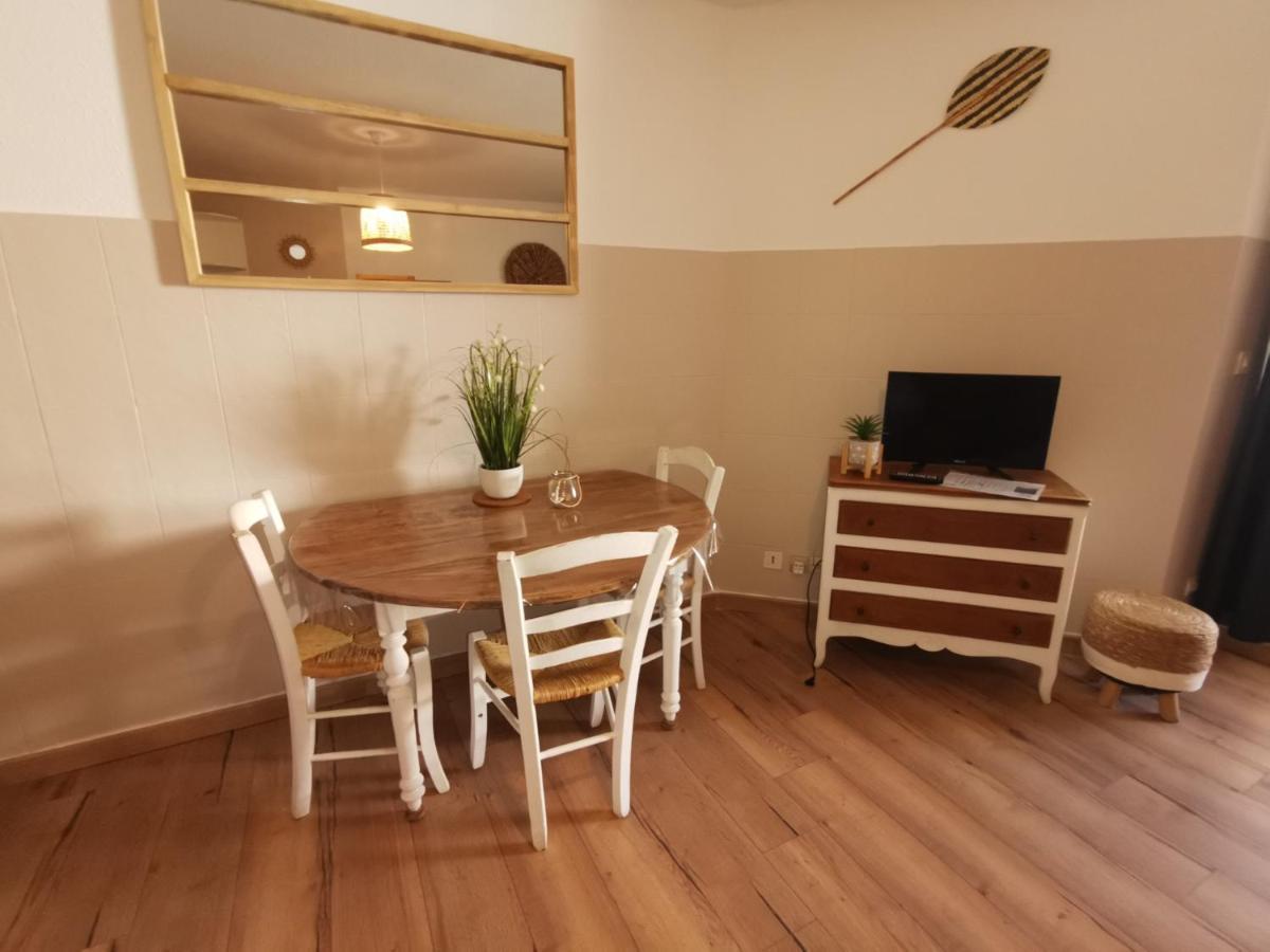 Appartement Cosy Sur La Presqu'Ile De Cap Coudalere Avec Piscine Ouverte Et Chauffee Le Barcarès Eksteriør bilde