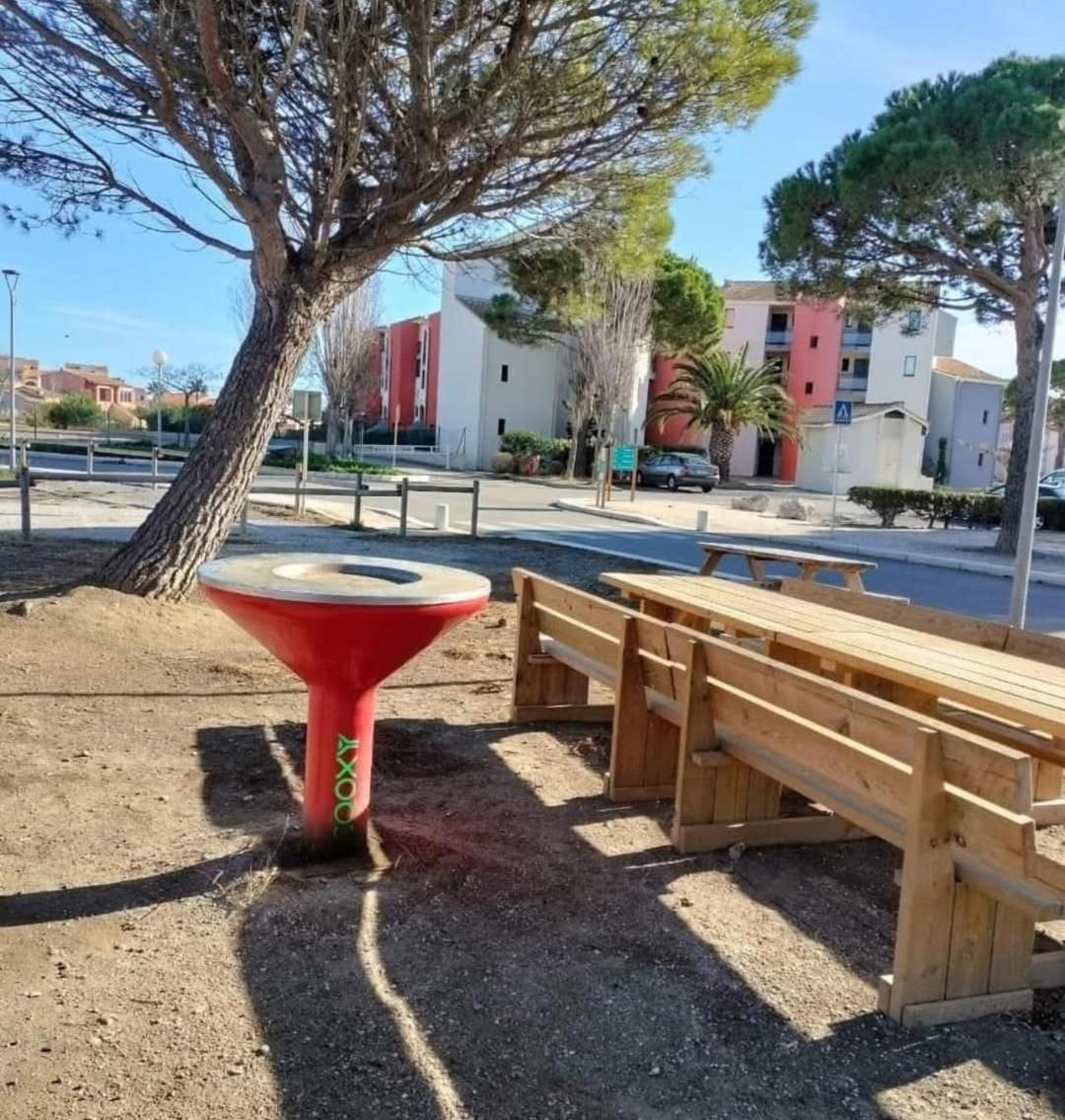 Appartement Cosy Sur La Presqu'Ile De Cap Coudalere Avec Piscine Ouverte Et Chauffee Le Barcarès Eksteriør bilde
